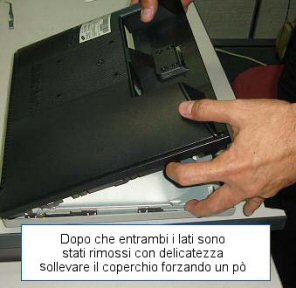 COME APRIRE FACILMENTE UN MONITOR LCD