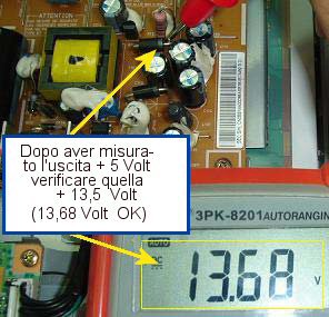 MISURAZIONE DELLA TENSIONE IN UN MONITOR LCD
