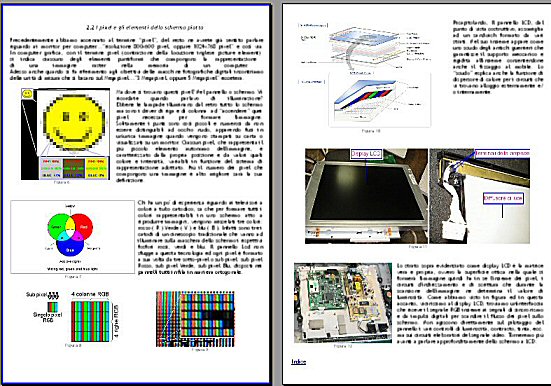 RISOLUZIONI SCHERMO COME SI FORMA IMMAGINE LCD