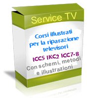 CORSI RIPARAZIONE TV ILLUSTRATI ICC5 IK2 ICC7-8