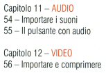 capitolo 11-12 audio e video